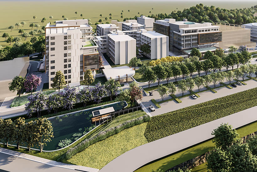 Sawanpracharak Hospital Master Plan Development Architects 110